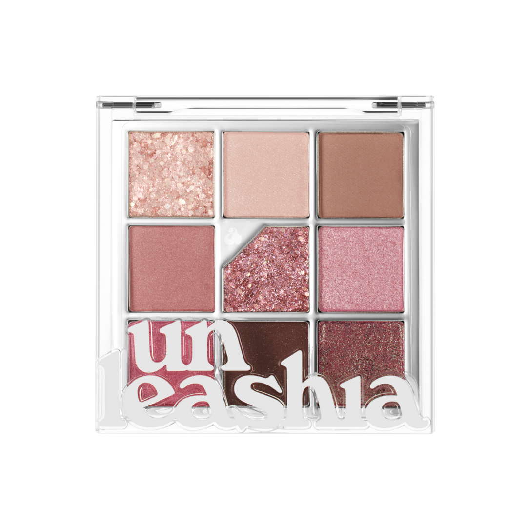 UNLEASHIA Glitterpedia Eye Palette (All of Dusty Rose)